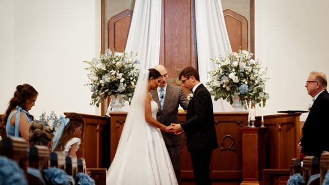 Kaylee & Mac wedding film still